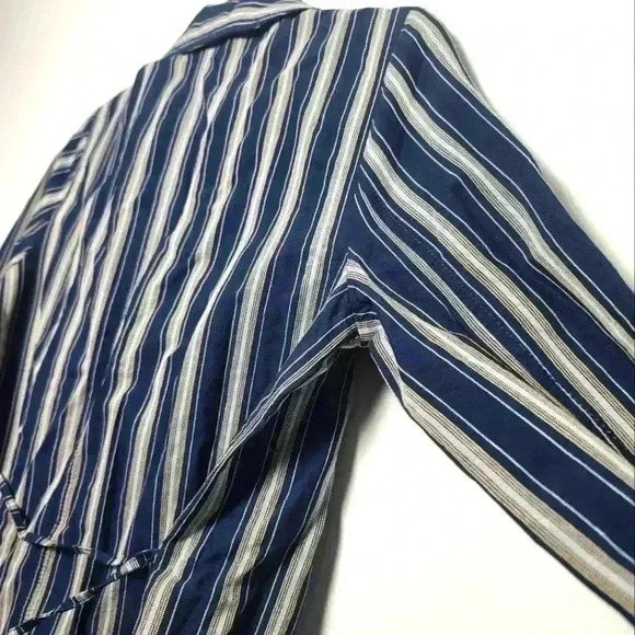 J. CREW NWT Stripped Wrap Jacket and Pant Set Size XSmall - Picture 14 of 16